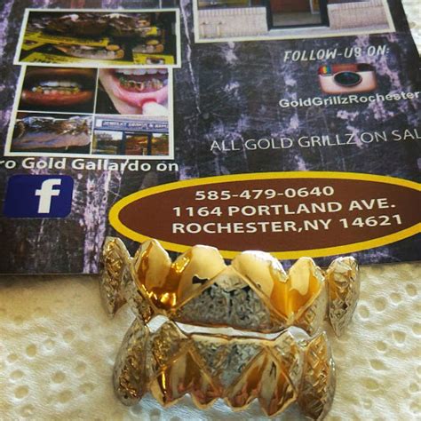 gold grillz jewelry design & repair rochester